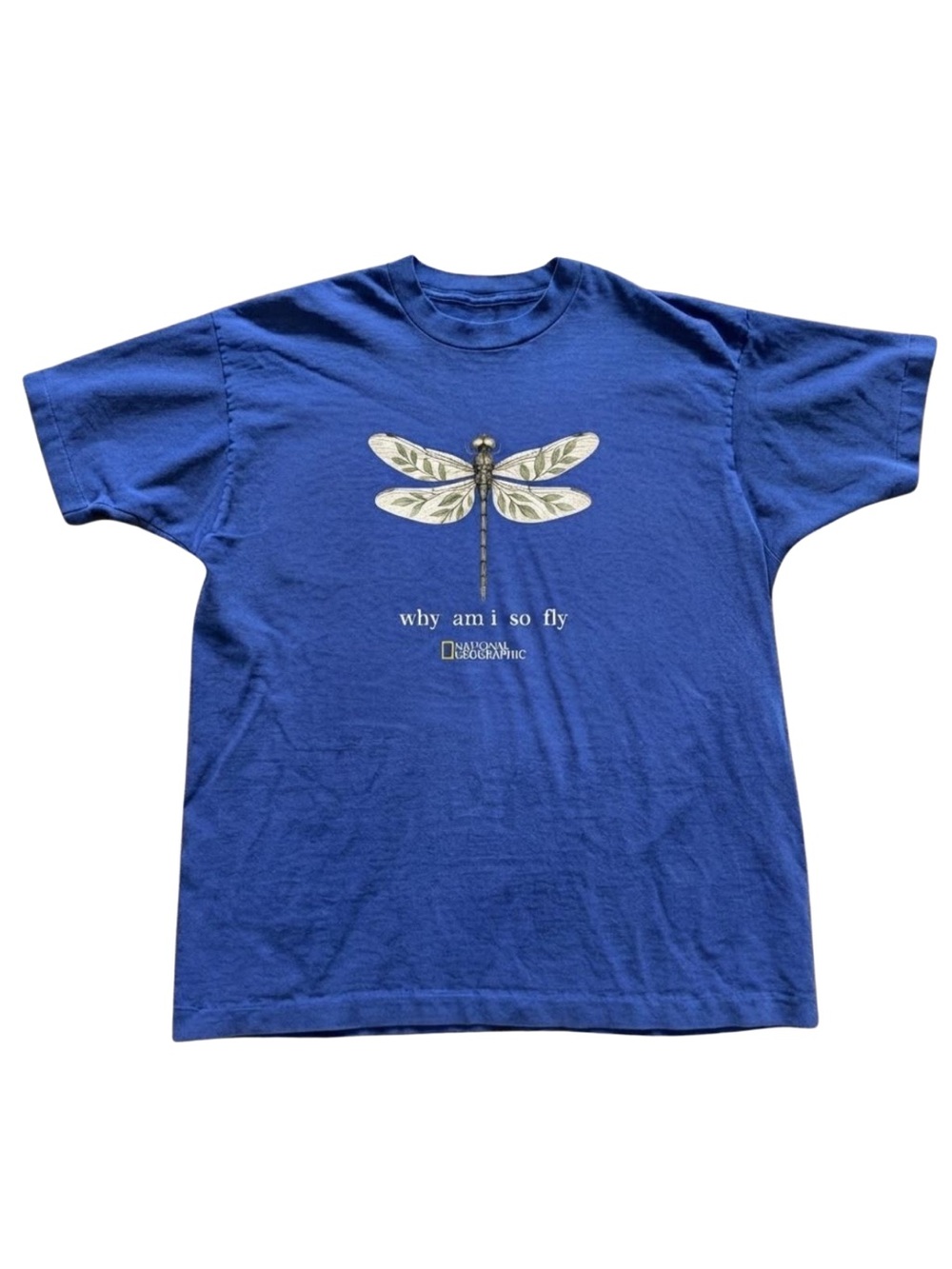 Gildan Blue Dragonfly Graphic Tee